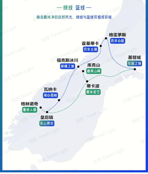 最全9条线路新西兰旅游必看攻略